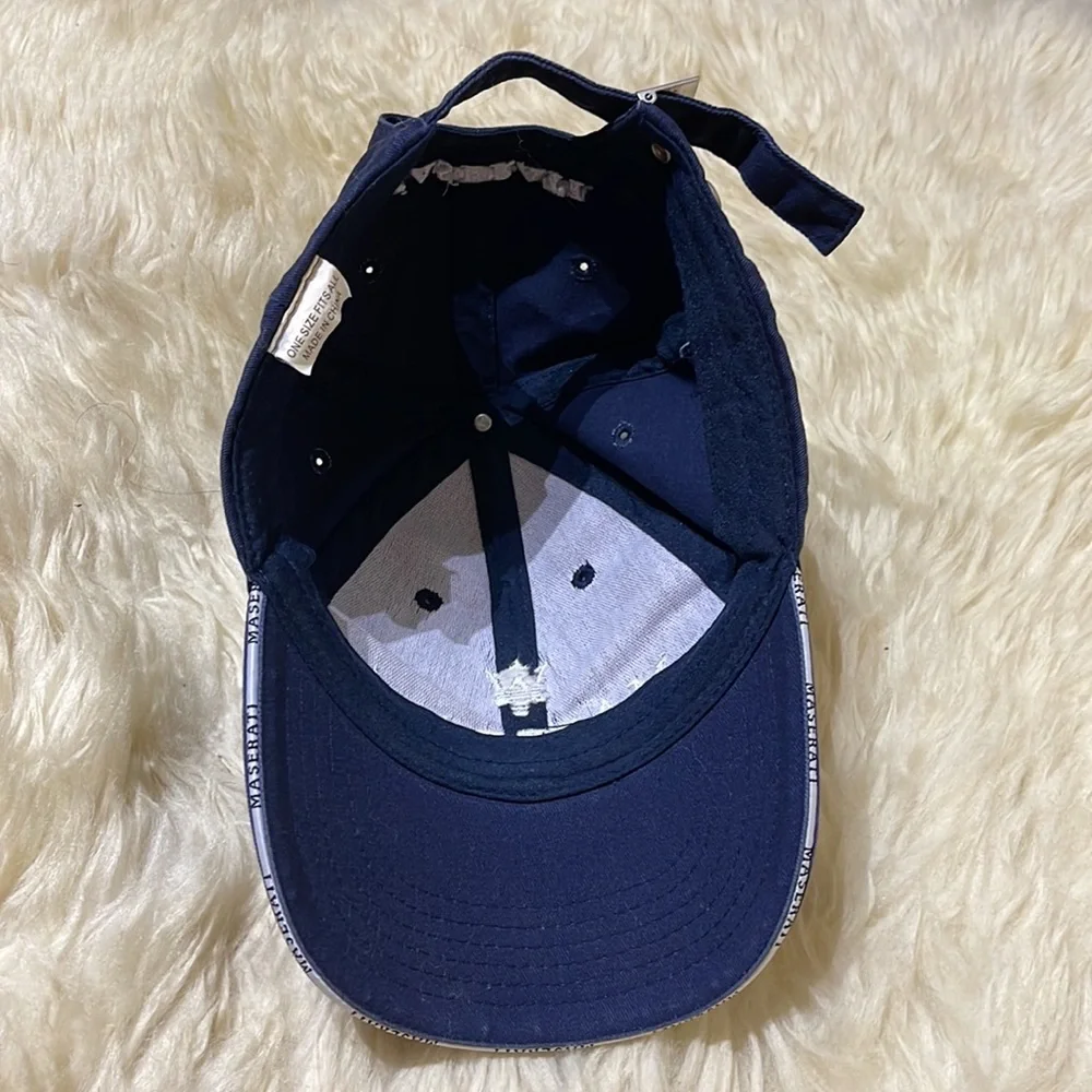 Maserati Hat Navy OS - Picture 6 of 7